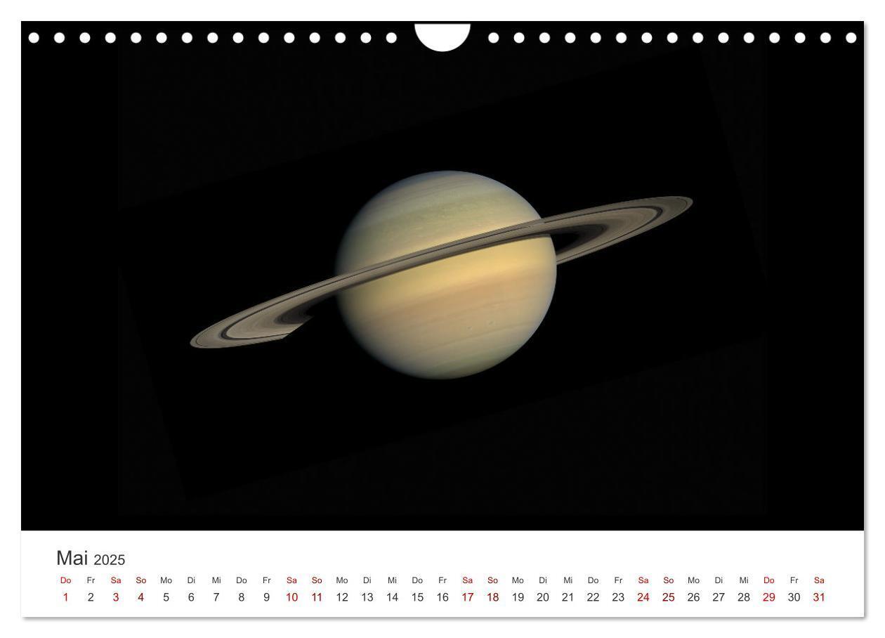 Bild: 9783457182727 | Planeten - Eine spektakuläre Reise ins All. (Wandkalender 2025 DIN...