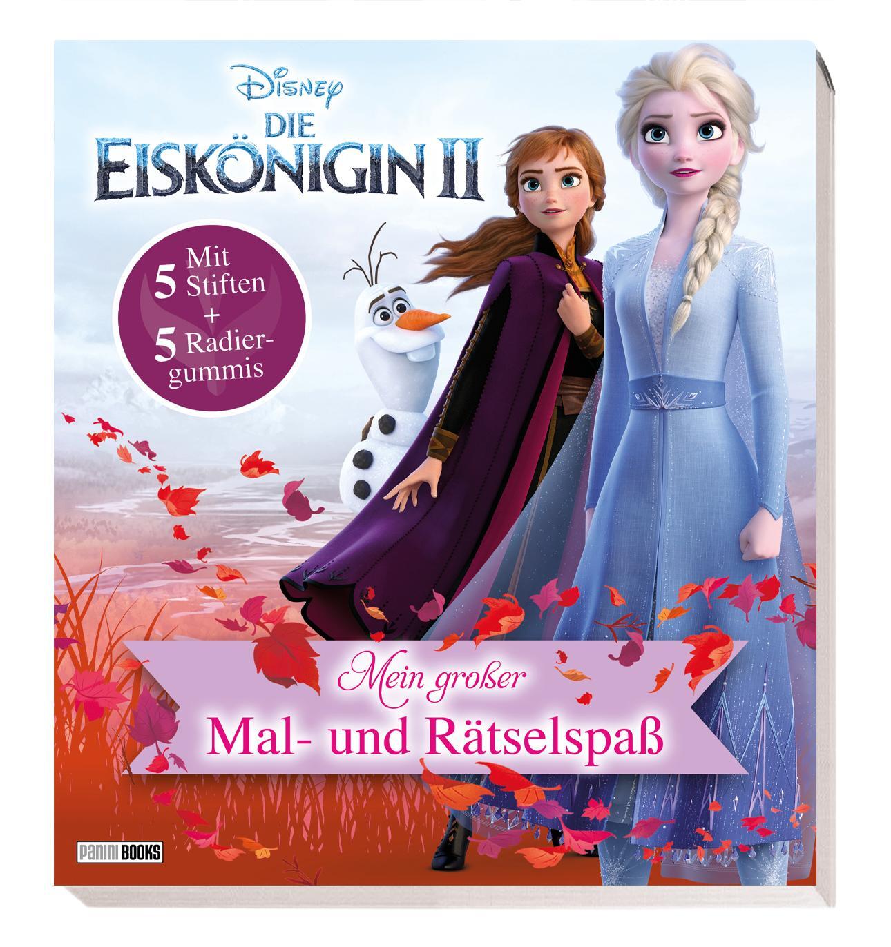 Bild: 9783833239816 | Disney Die Eiskönigin 2: Mein großer Mal- und Rätselspaß | Panini