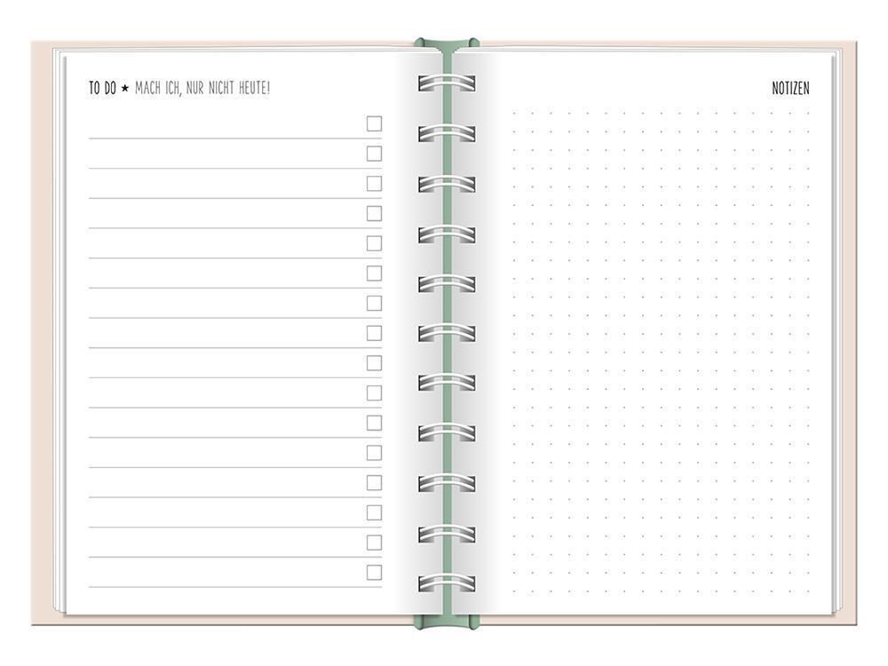 Bild: 9783986360795 | Terminplaner 2025 Hallo Glück | Terminplaner Hardcover | Original