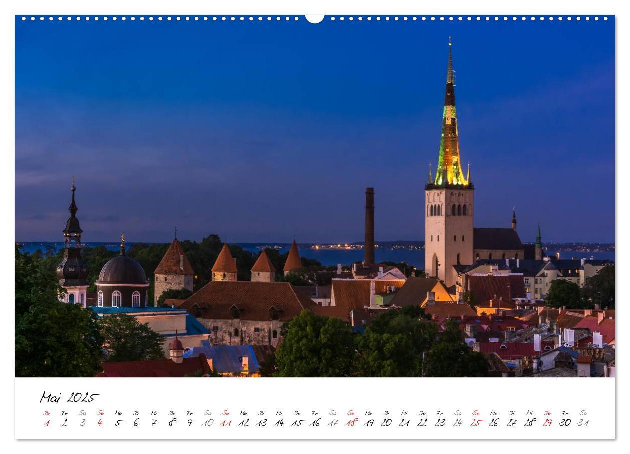 Bild: 9783435651603 | Tallinn Altstadt (Wandkalender 2025 DIN A2 quer), CALVENDO...