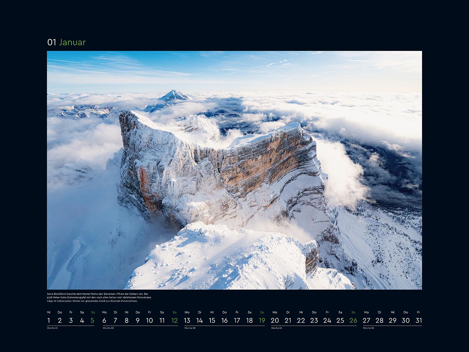 Bild: 9783965913653 | Wildnis Alpen - KUNTH Wandkalender 2025 | Kalender | 14 S. | Deutsch