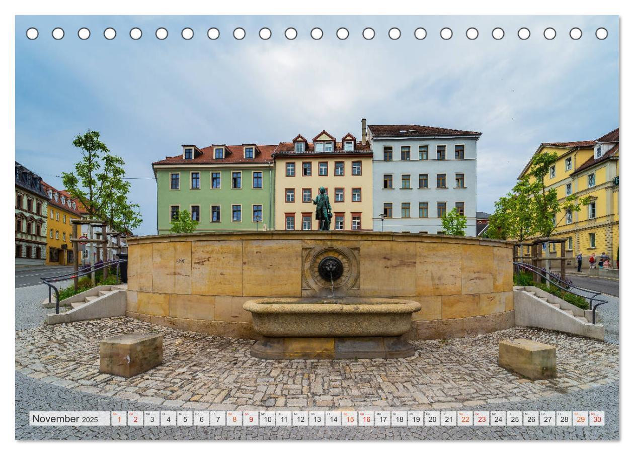 Bild: 9783435313730 | Weimar Impressionen (Tischkalender 2025 DIN A5 quer), CALVENDO...