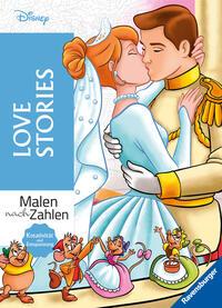 Cover: 9783473498314 | Malen nach Zahlen Disney: Love Stories - Malbuch für Erwachsene | Buch