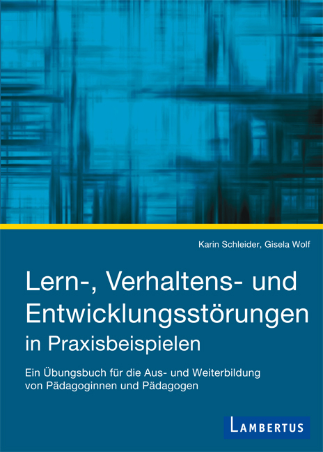 Cover: 9783784118666 | Lern-, Verhaltens- und Entwicklungsstörungen in Praxisbeispielen