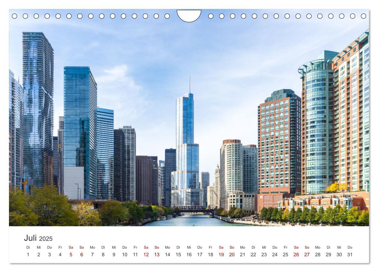 Bild: 9783435060955 | Chicago - Eine einzigartige Stadt. (Wandkalender 2025 DIN A4 quer),...