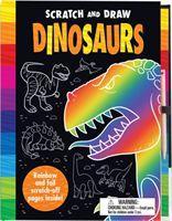 Cover: 9781787007185 | Scratch &amp; Draw Dinosaurs - Scratch Art Activity Book | Nat Lambert