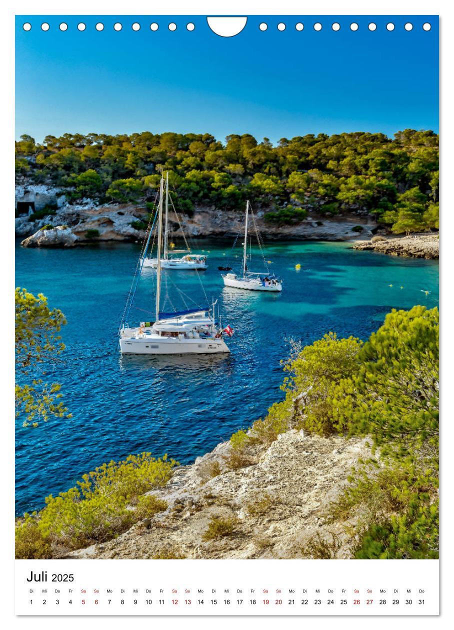 Bild: 9783435972401 | Mallorca - Insel des Glücks (Wandkalender 2025 DIN A4 hoch),...