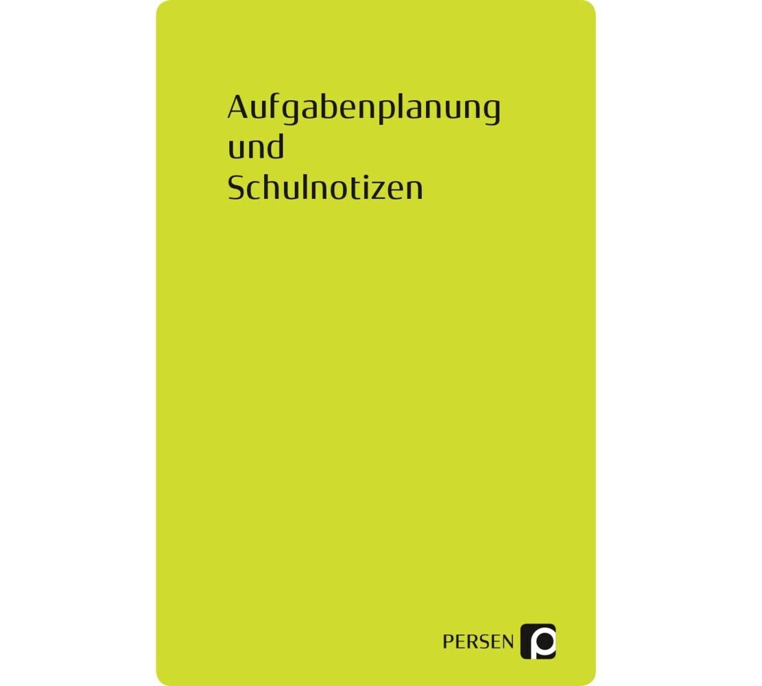 Cover: 9783403290254 | Aufgabenplanung und Schulnotizen | (Alle Klassenstufen) | Lehrerladen