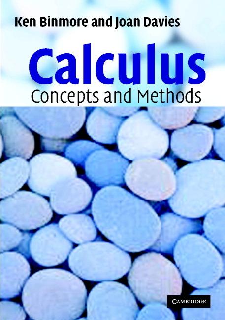 Cover: 9780521775410 | Calculus | Concepts and Methods | Ken Binmore (u. a.) | Taschenbuch