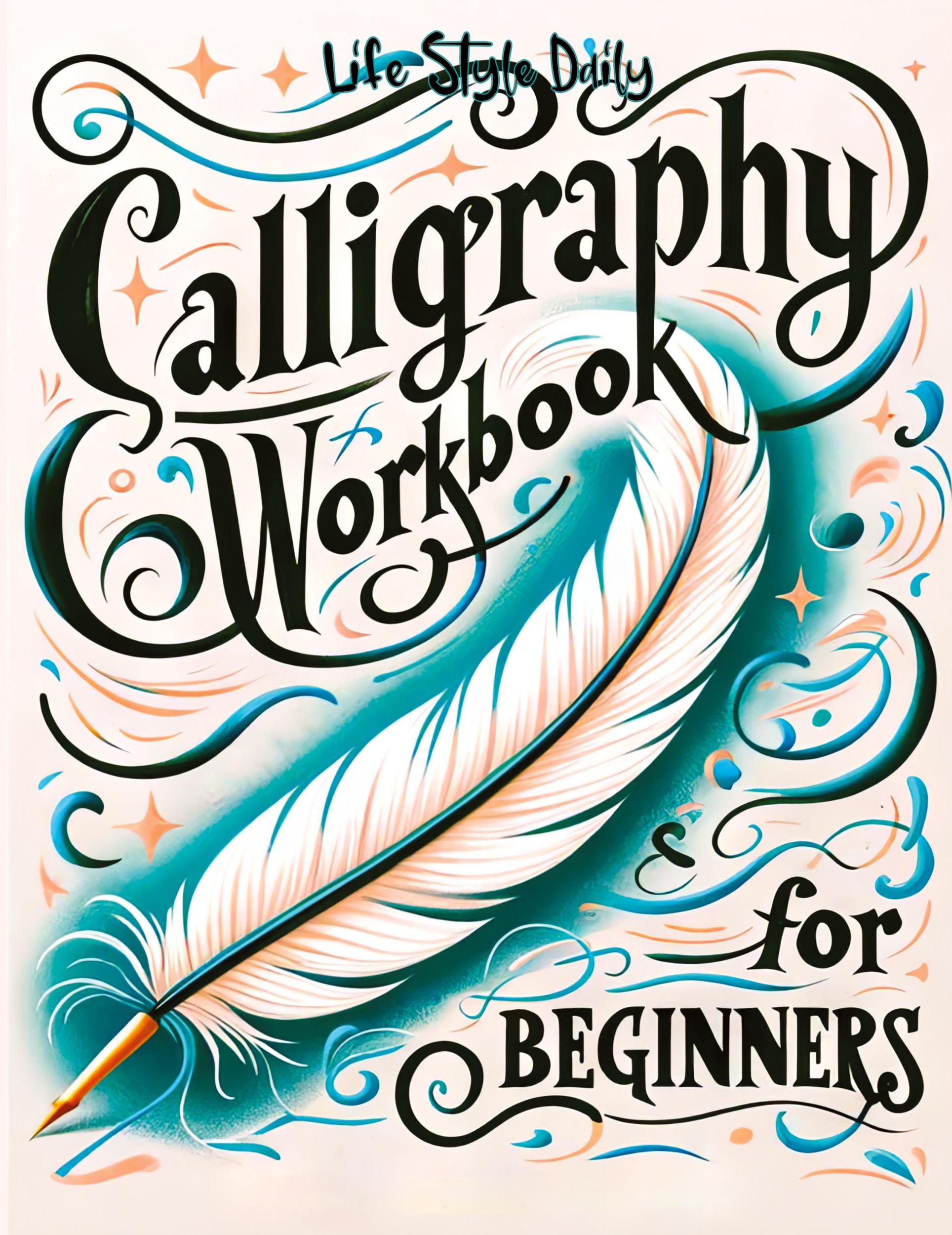 Cover: 9788367484114 | Calligraphy Workbook for Beginners | Life Daily Style | Taschenbuch