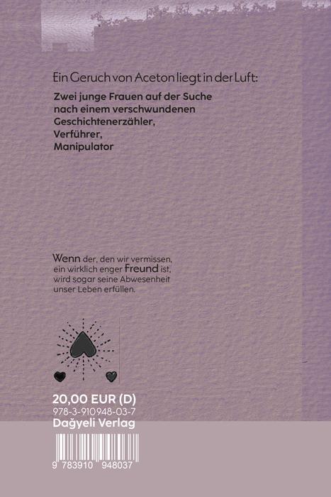 Rückseite: 9783910948037 | Der Freund | Kuzey Topuz | Buch | 108 S. | Deutsch | 2024