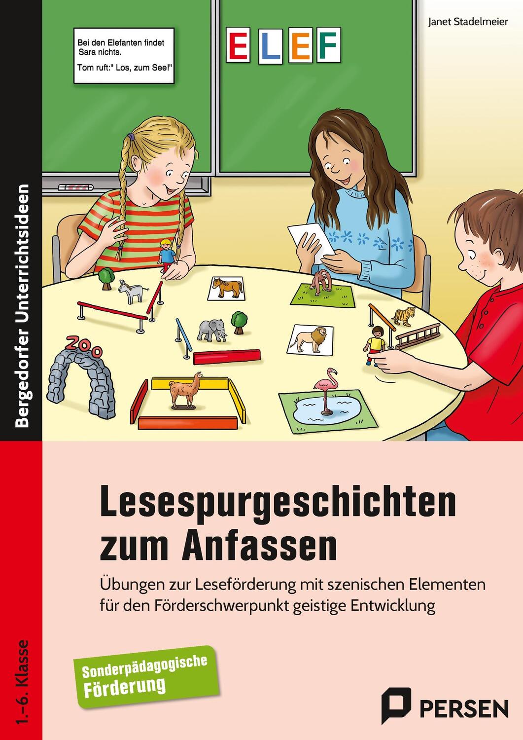 Cover: 9783403208822 | Lesespurgeschichten zum Anfassen | Janet Stadelmeier | Taschenbuch