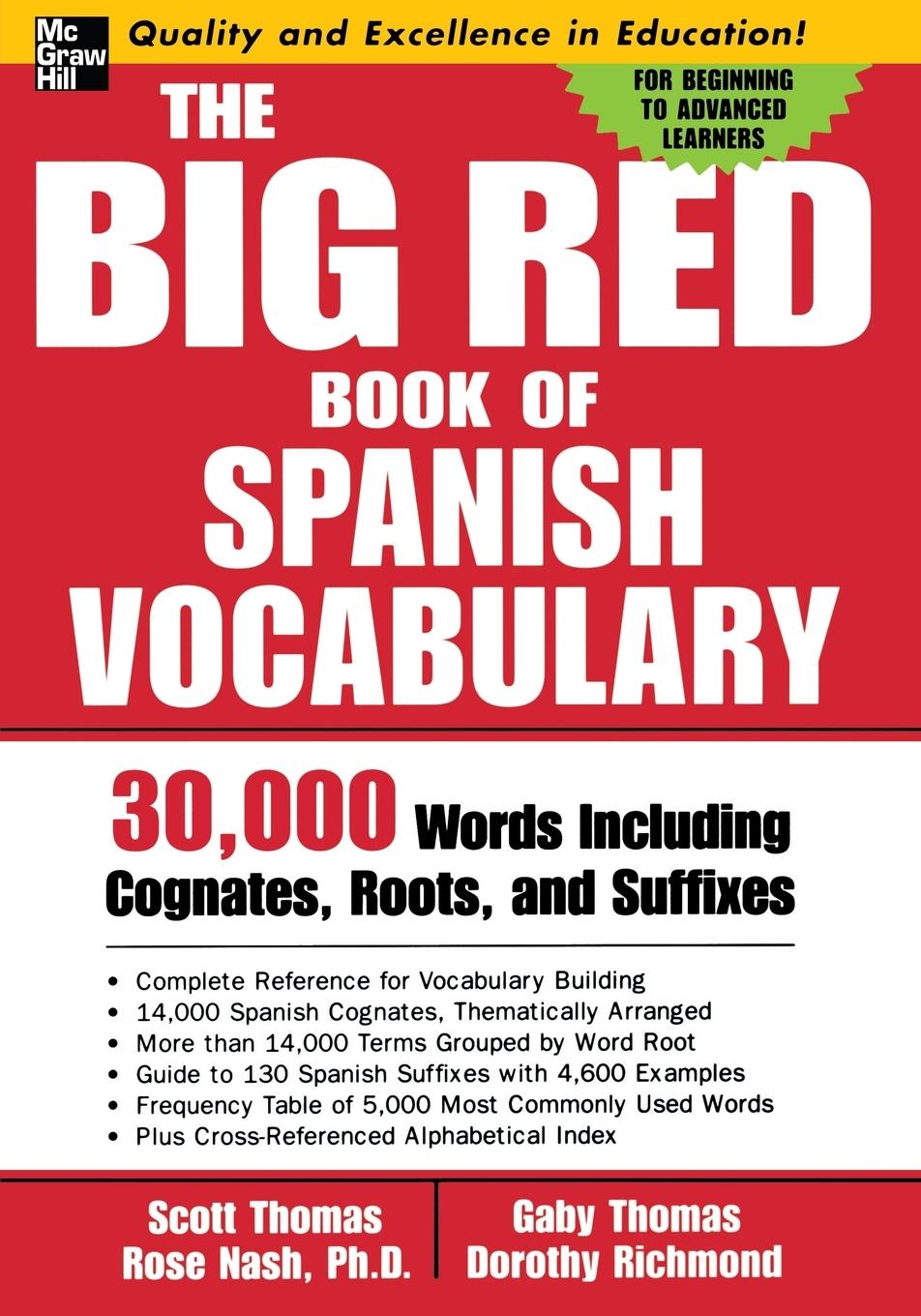 Cover: 9780071447256 | BIG RED BOOK OF SPANISH VOCA | Scott | Taschenbuch | Englisch | 2005