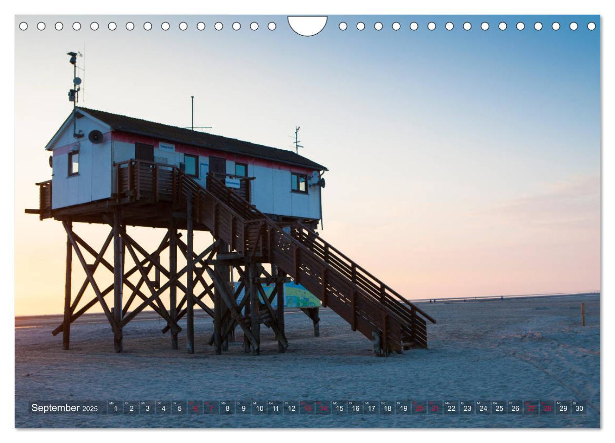 Bild: 9783435427918 | Sankt Peter-Ording. Sonne - Strand - Meer (Wandkalender 2025 DIN A4...