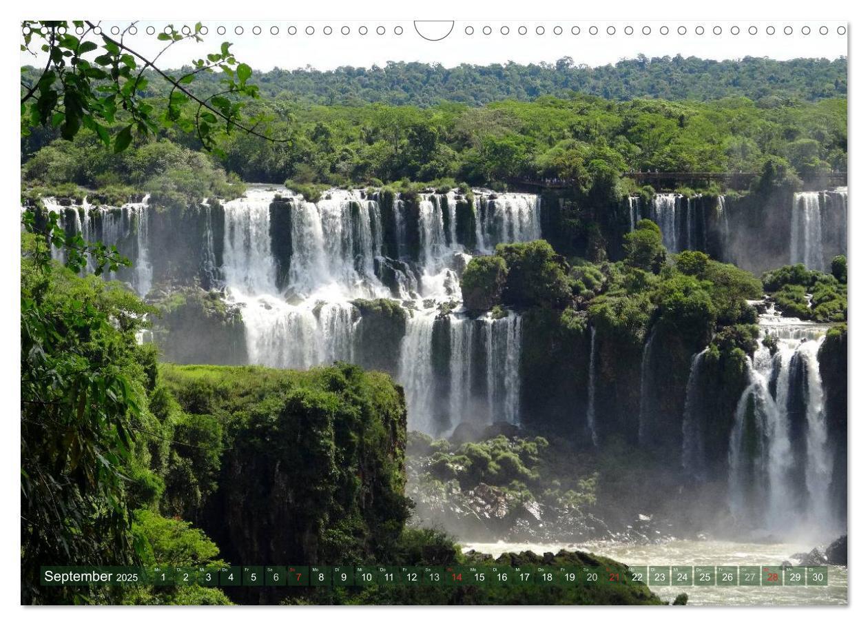 Bild: 9783435717309 | Mein Südamerika, mein Iguazu (Wandkalender 2025 DIN A3 quer),...