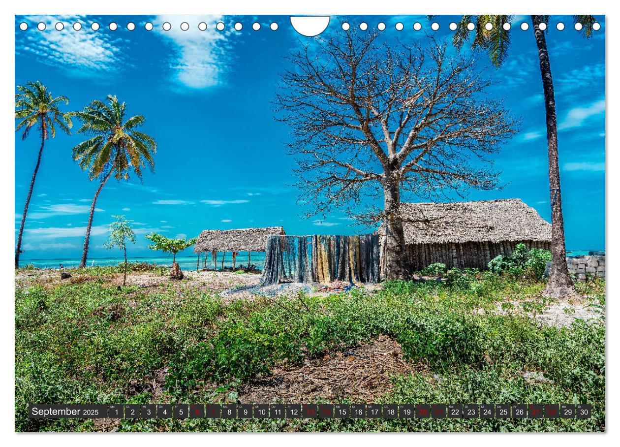 Bild: 9783435374649 | Karibu Sansibar (Wandkalender 2025 DIN A4 quer), CALVENDO...