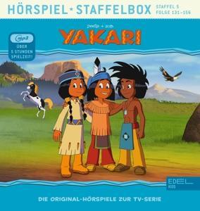 Cover: 4029759184164 | Staffelbox 5-Folge 131-156 | Yakari | DVD-ROM | 312 Min. | Deutsch