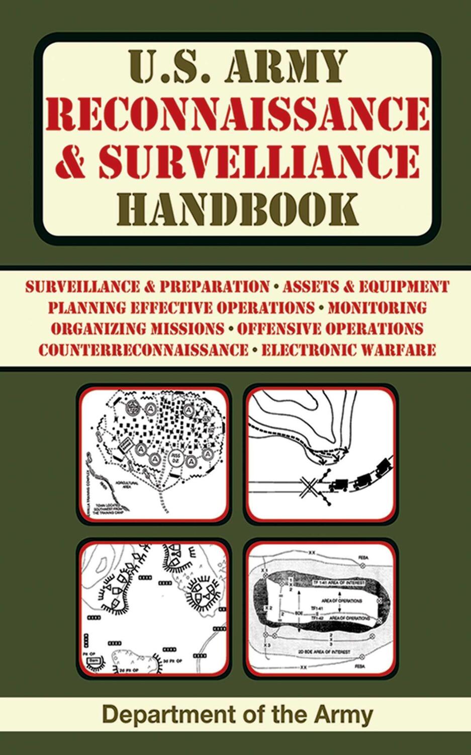 Cover: 9781626360990 | U.S. Army Reconnaissance &amp; Surveillance Handbook | Army | Taschenbuch