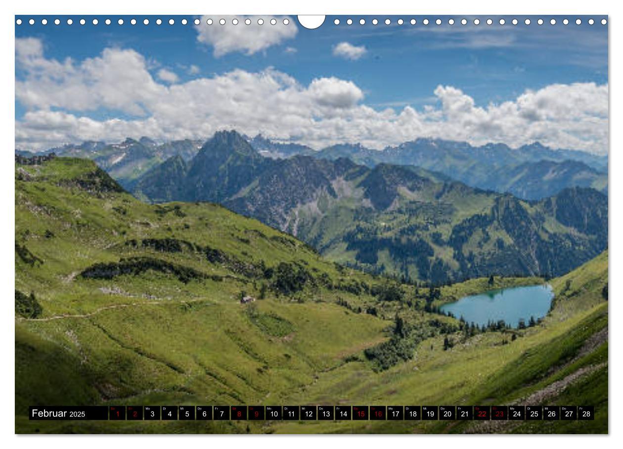 Bild: 9783435437979 | Oberallgäu - Oberstdorf und Umgebung (Wandkalender 2025 DIN A3...