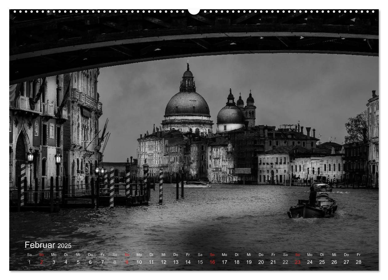 Bild: 9783435684366 | Venedig - Licht und Schatten (Wandkalender 2025 DIN A2 quer),...