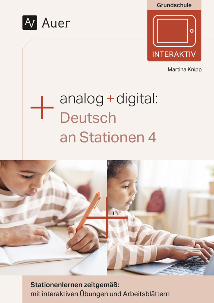 Cover: 9783403088530 | Analog + digital: Deutsch an Stationen 4 | Martina Knipp | Bundle