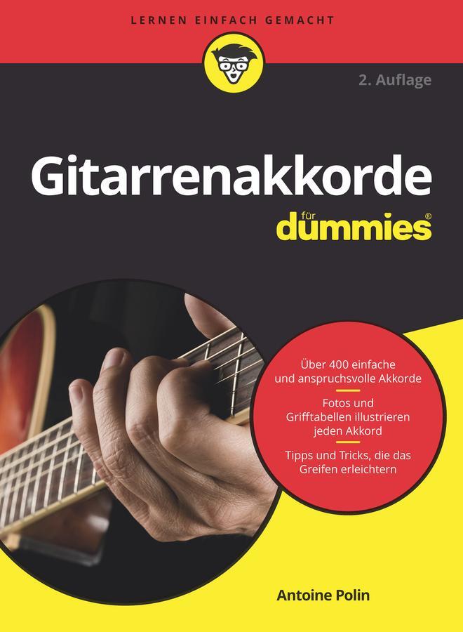 Cover: 9783527715282 | Gitarrenakkorde für Dummies | Antoine Polin | Taschenbuch | 351 S.