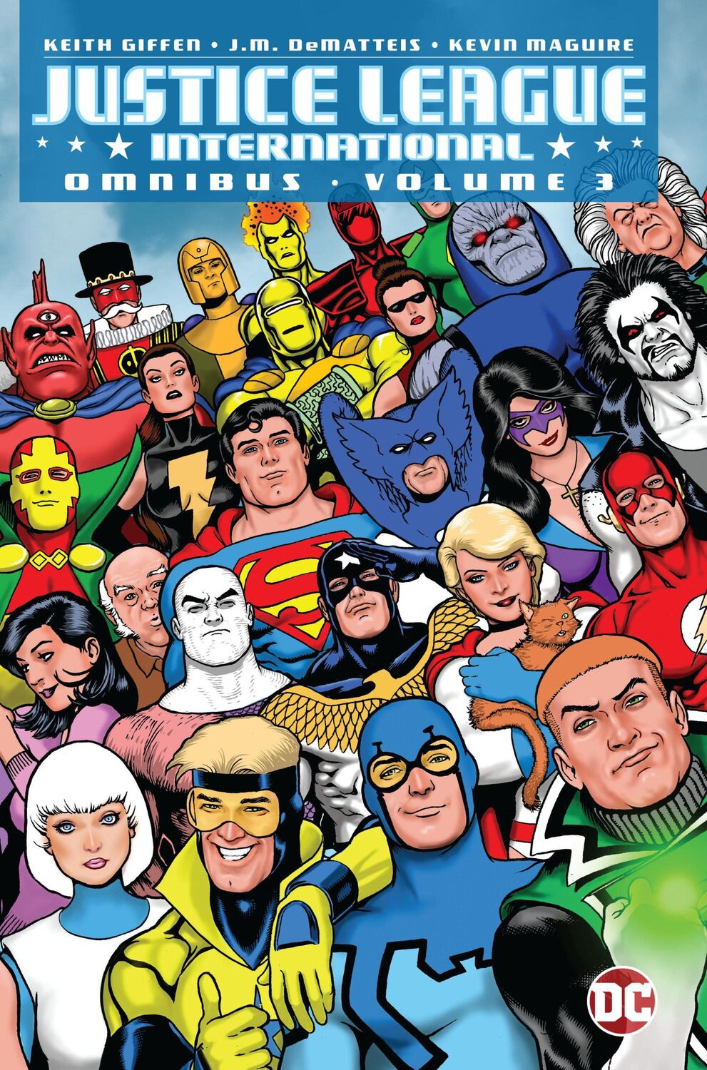 Cover: 9781779525642 | Justice League International Omnibus Vol. 3 | Keith Giffen (u. a.)