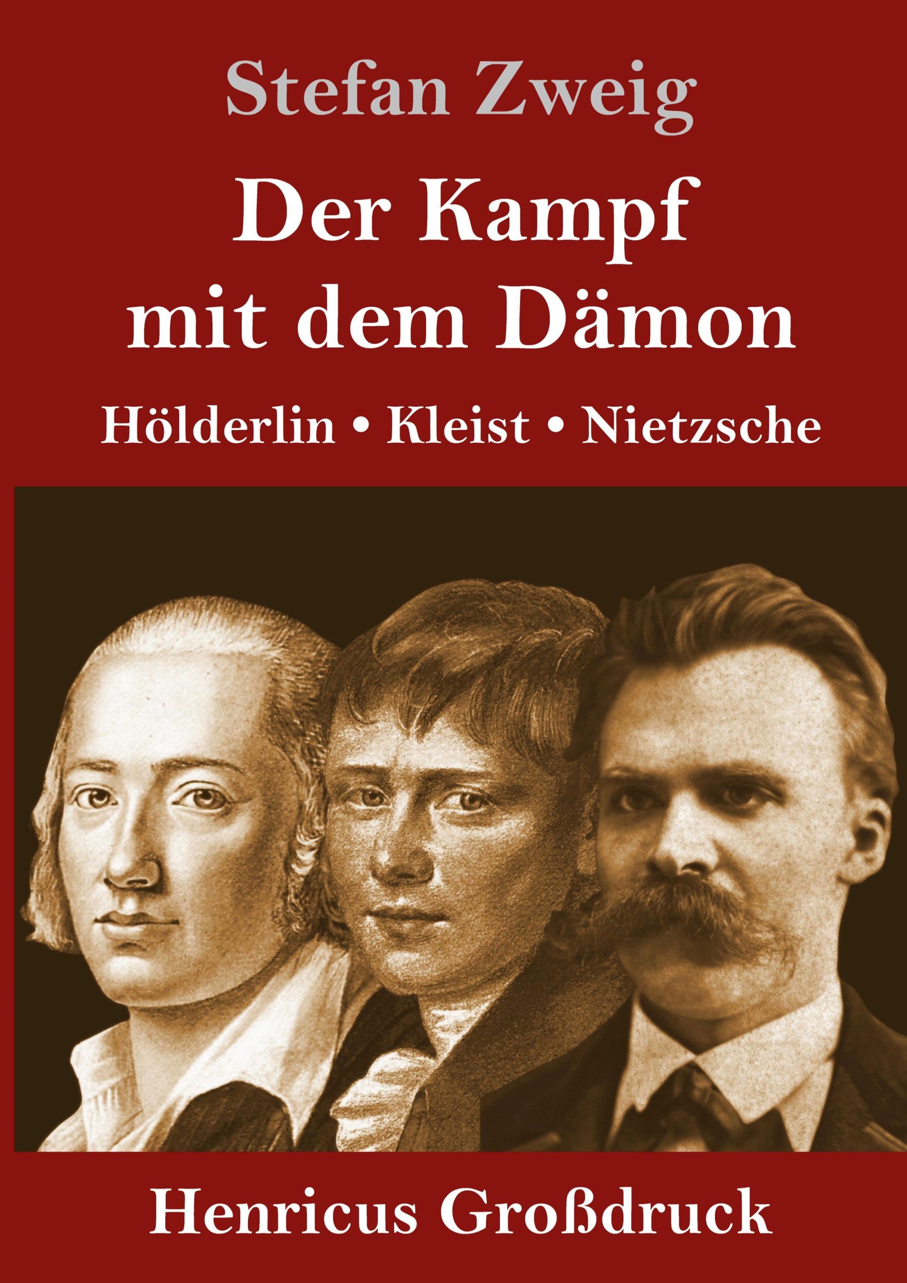 Cover: 9783847832638 | Der Kampf mit dem Dämon (Großdruck) | Hölderlin, Kleist, Nietzsche