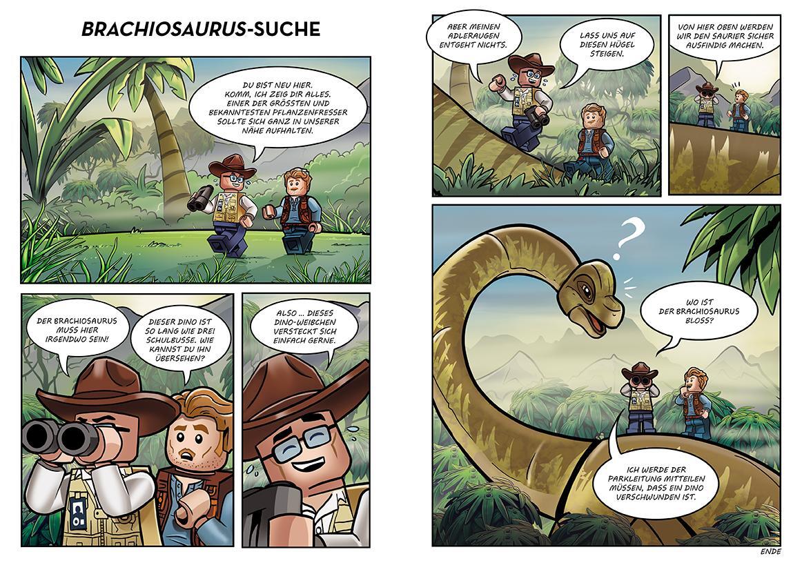 Bild: 9783960807483 | LEGO® Jurassic World(TM) - Rätselabenteuer mit Dinosauriern | Buch