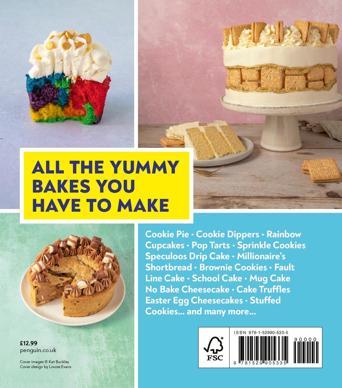 Rückseite: 9781529905335 | Bakes That Break The Internet | Kat Buckley | Buch | 2023