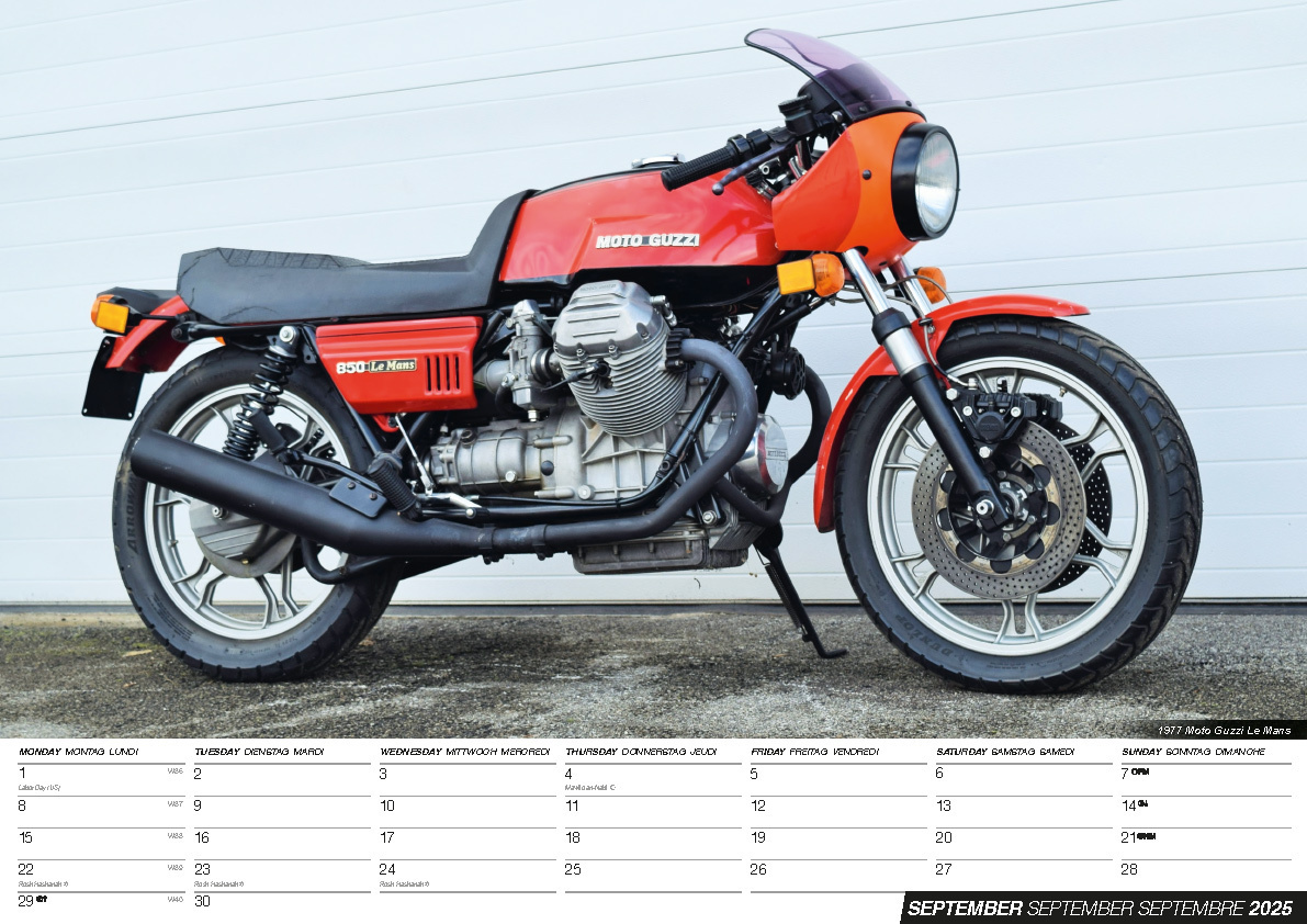 Bild: 9798893610833 | Oldtimer Motorräder Kalender 2025 | Kalender | 14 S. | Deutsch | 2025