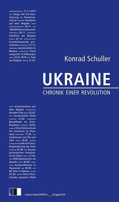 Cover: 9783940524294 | Ukraine | Chronik einer Revolution | Konrad Schuller | Taschenbuch