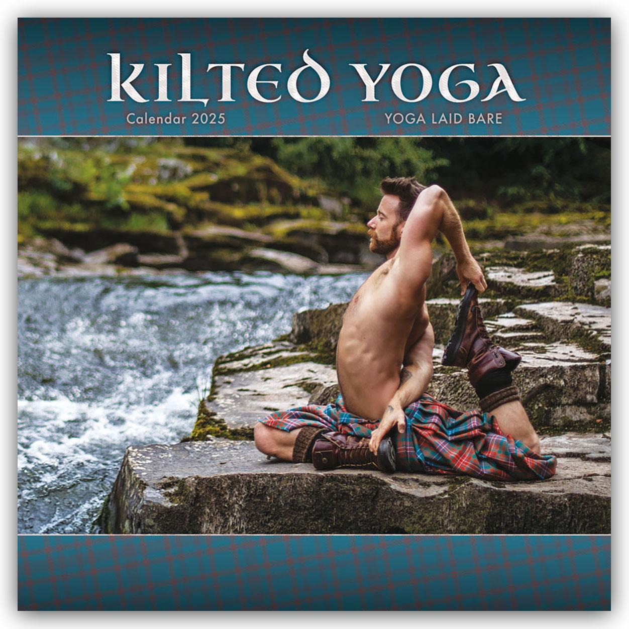 Cover: 9781529842999 | Kilted Yoga 2025 - Wand-Kalender | Carousel | Kalender | 14 S. | 2025