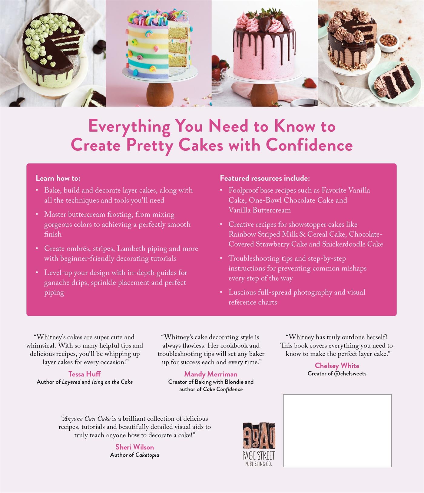 Rückseite: 9781645676829 | Anyone Can Cake | Whitney Depaoli | Taschenbuch | Englisch | 2023