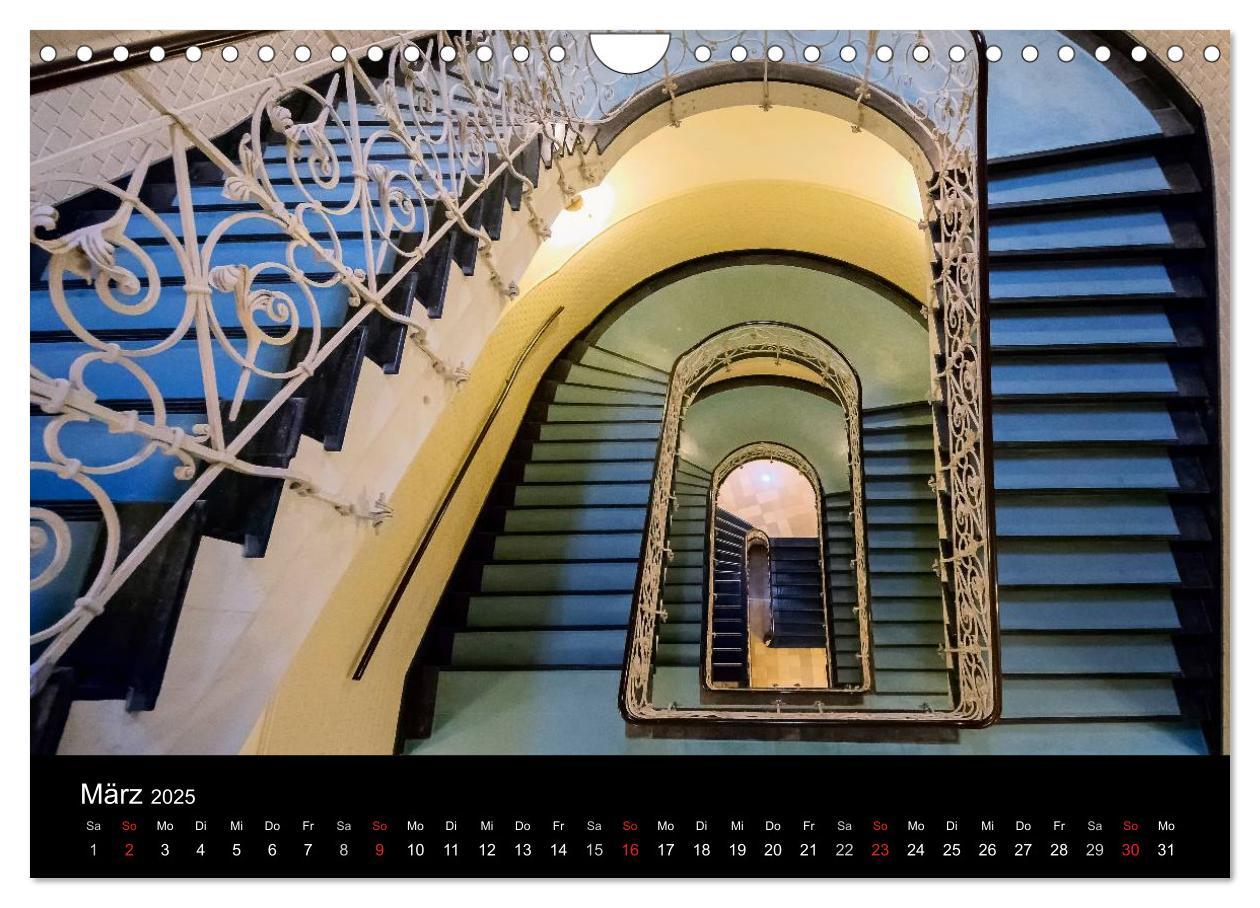 Bild: 9783435601523 | Faszination Treppen (Wandkalender 2025 DIN A4 quer), CALVENDO...