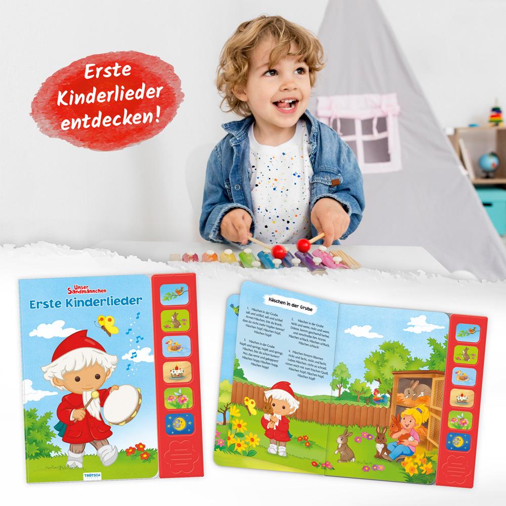 Bild: 9783988022912 | Trötsch Unser Sandmännchen Soundbuch Erste Kinderlieder | KG | Buch