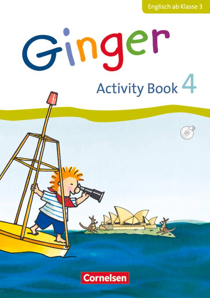 Cover: 9783060837595 | Ginger 4. Schuljahr. Activity Book mit CD | Ines Völtz | Taschenbuch