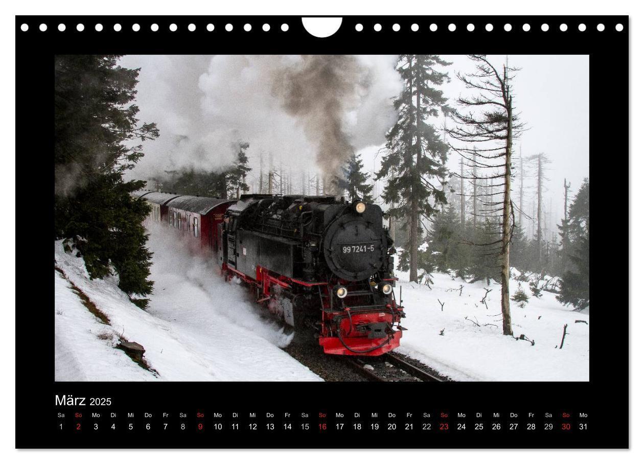 Bild: 9783435674480 | Dampferlebnis im Harz (Wandkalender 2025 DIN A4 quer), CALVENDO...