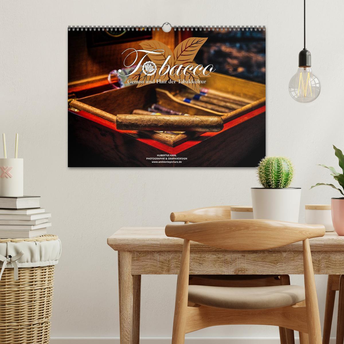 Bild: 9783435510474 | Tobacco - Genuss und Flair der Tabakkultur (Wandkalender 2025 DIN...