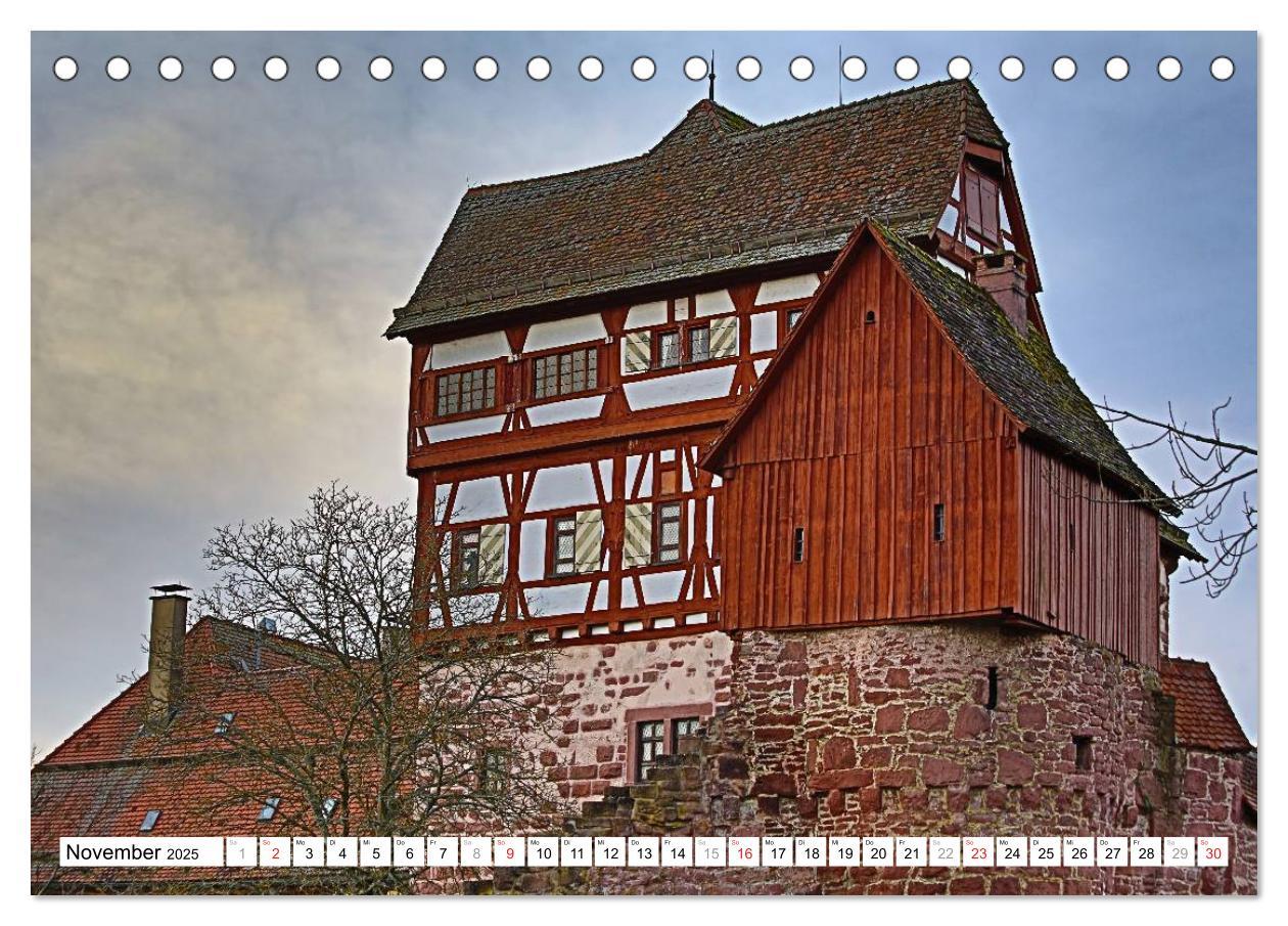 Bild: 9783435731374 | Altensteig (Tischkalender 2025 DIN A5 quer), CALVENDO Monatskalender