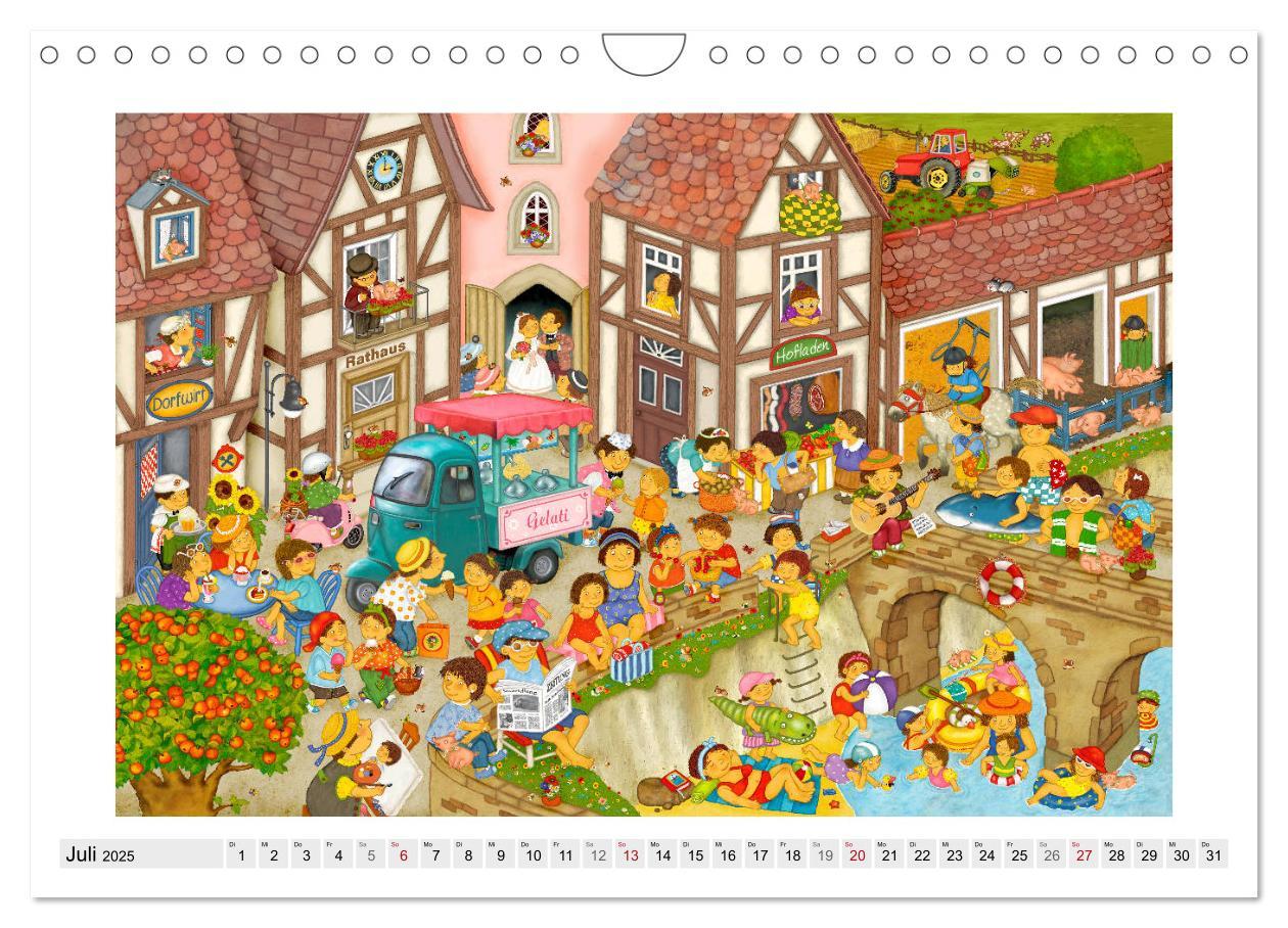 Bild: 9783435416417 | Meine kleine Wimmelwelt (Wandkalender 2025 DIN A4 quer), CALVENDO...