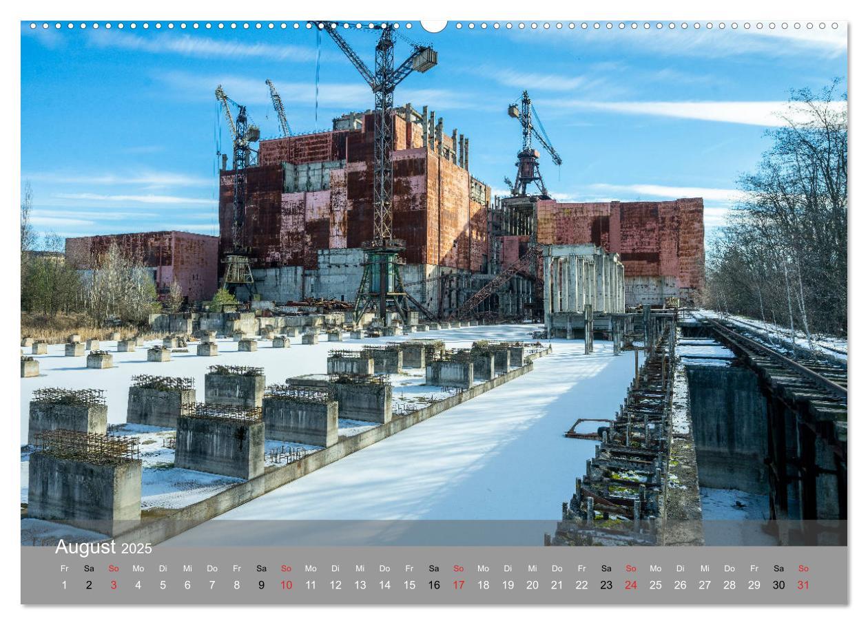 Bild: 9783435168026 | Tschernobyl - In der Sperrzone (Wandkalender 2025 DIN A2 quer),...