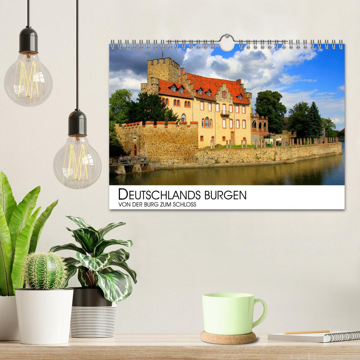 Bild: 9783435518586 | Deutschlands Burgen - Von der Burg zum Schloss (Wandkalender 2025...