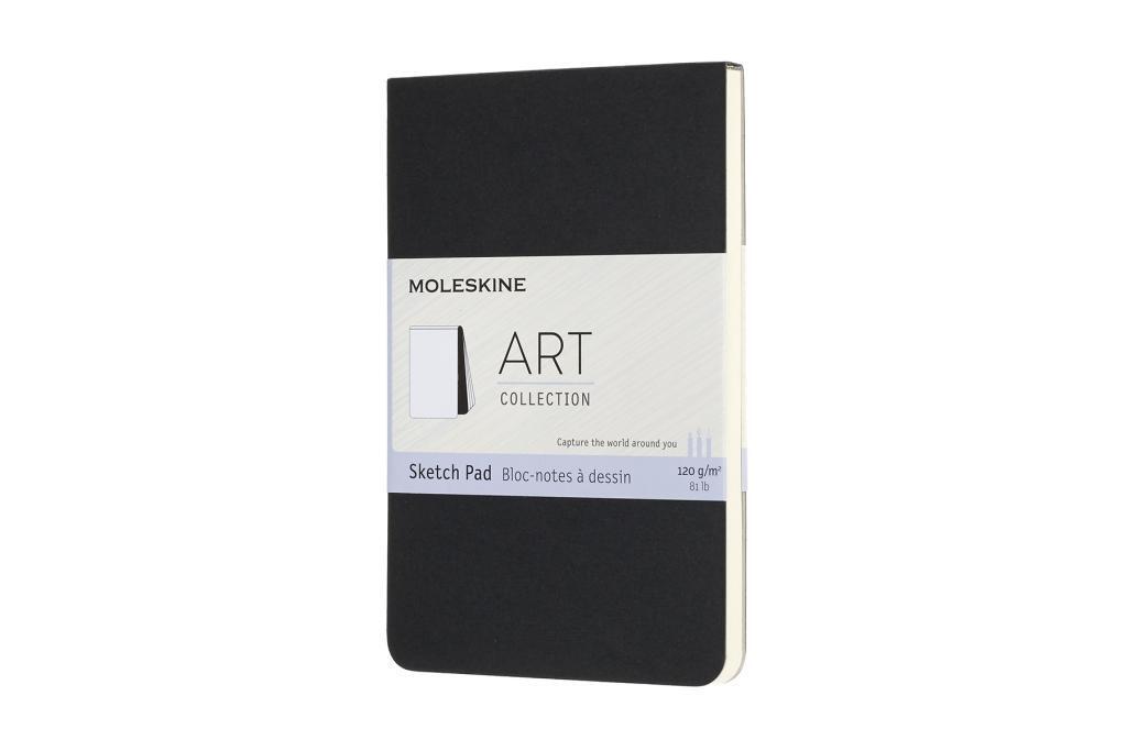 Cover: 8058647626819 | Moleskine Skizzenblock Pocket/A6, 120g-Papier, Schwarz | Moleskine