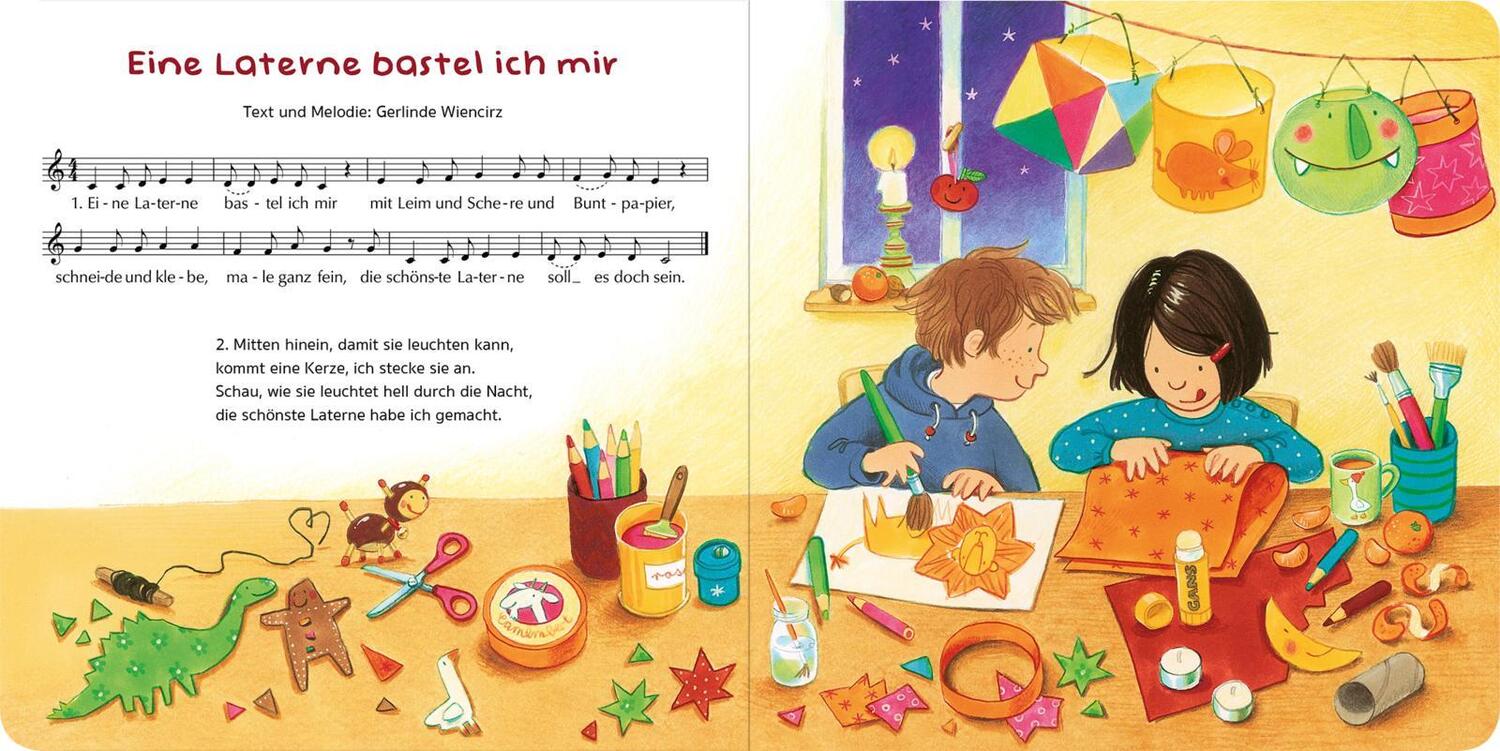 Bild: 9783845844916 | Ich geh mit meiner Laterne | Lieder, Reime und Rezepte | Buch | 22 S.