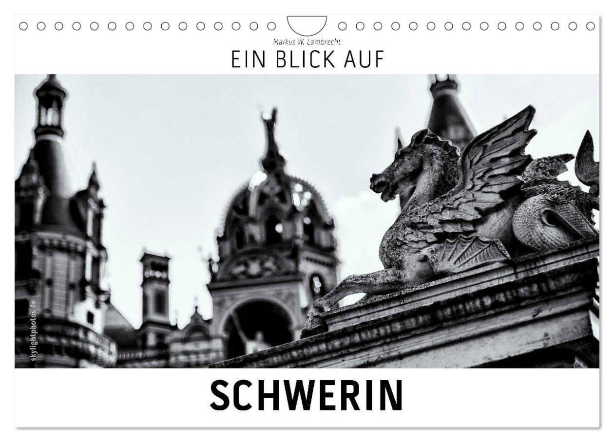 Cover: 9783435399079 | Ein Blick auf Schwerin (Wandkalender 2025 DIN A4 quer), CALVENDO...