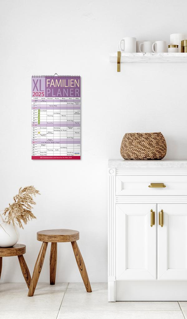 Bild: 9783731876977 | XL Familienplaner 2025 | Verlag Korsch | Kalender | 14 S. | Deutsch