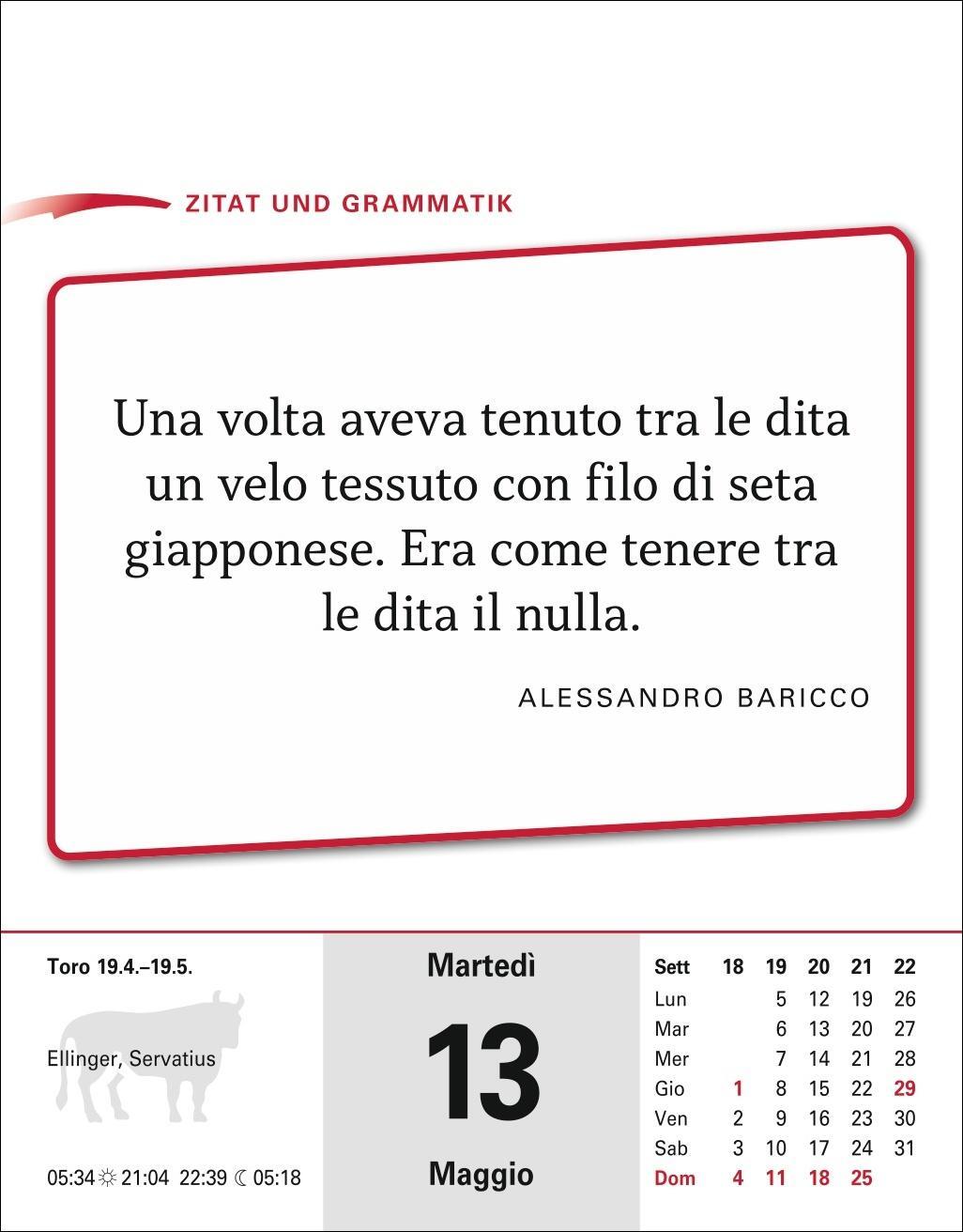 Bild: 9783840033629 | Italienisch Sprachkalender 2025 - Italienisch lernen leicht gemacht...