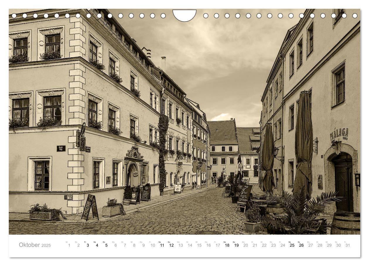 Bild: 9783435244843 | Nostalgiekalender Pirna (Wandkalender 2025 DIN A4 quer), CALVENDO...