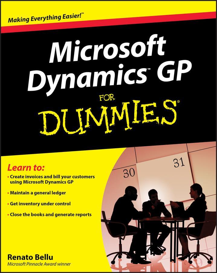 Cover: 9780470388358 | Microsoft Dynamics GP For Dummies | Renato Bellu | Taschenbuch | 2008